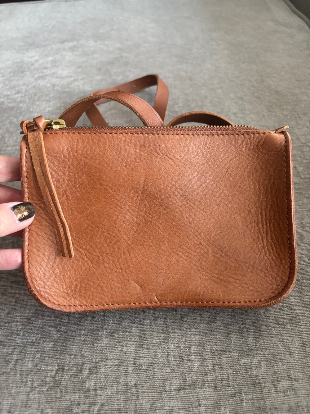 Madewell Brown Leather Belt Bag
